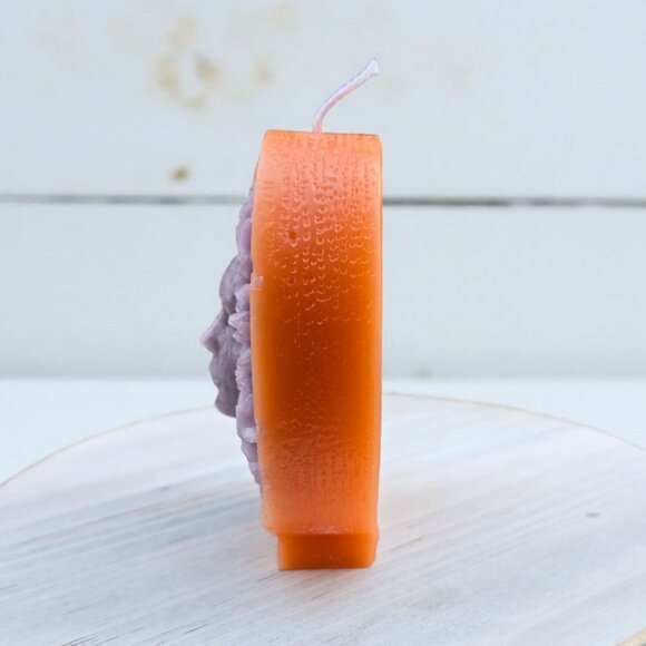 Handmade ✦ Sun & Moon Candle ✦ Pumpkin Pie Brandy Chocolate Chip Soy Wax - Picture 3 of 7